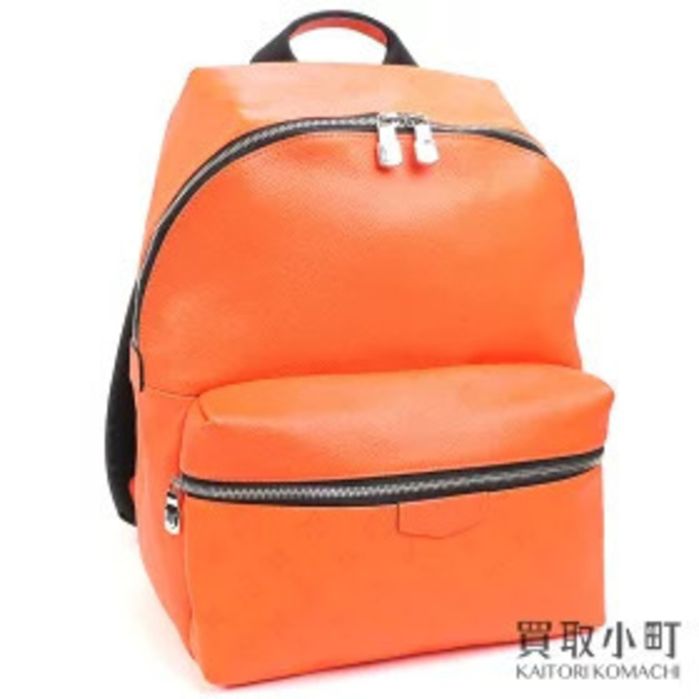 Louis Vuitton Discovery Backpack Taigarama Volcano Orange Monogram Daypack
